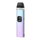 Vape device with a digital display on a white background