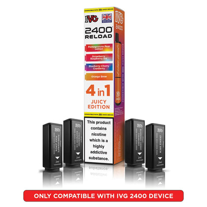 IVG 2400 Reload 4in1 - Replacement Pods