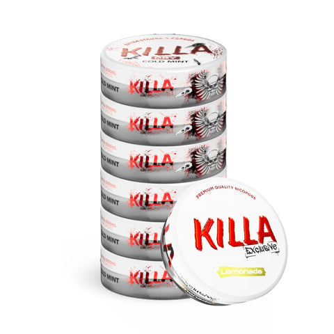 Pack Of 10 - Killa Exclusive 16.5mg - Nic Pouches