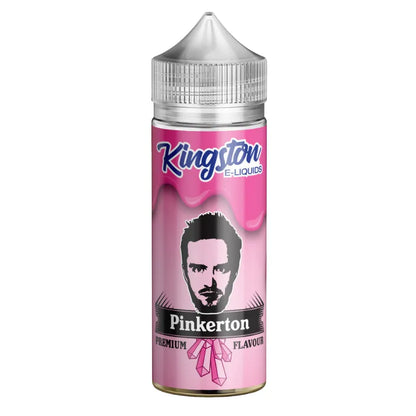 Kingston E-Liquids Pinkerton bottle on a white background