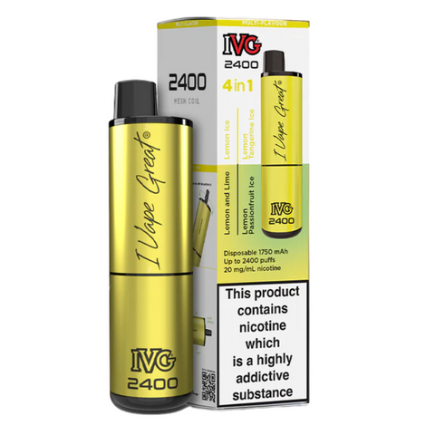 Wholesale - IVG 2400 - Lemon Edition