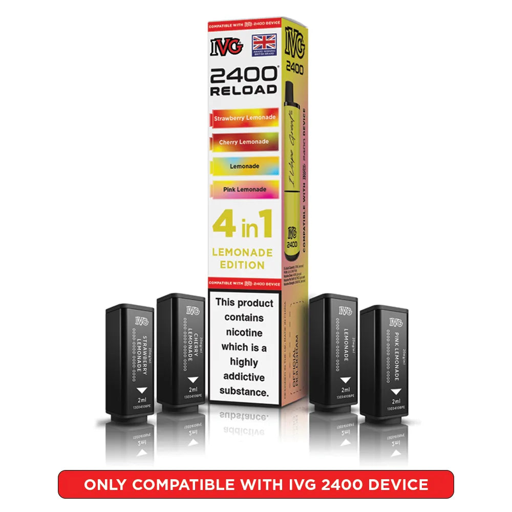 IVG 2400 Reload 4in1 - Replacement Pods