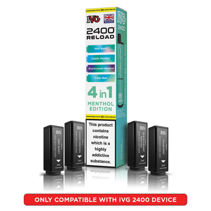 IVG 2400 Reload 4in1 - Replacement Pods