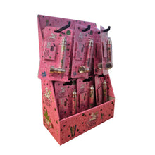 Display of "baked bunny"-themed smoking pipes in a pink packaging box on a white background