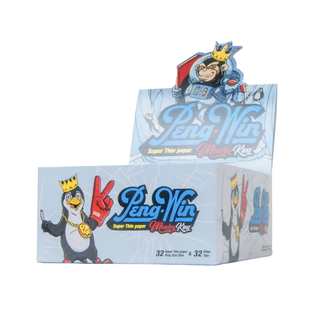 Monkey King - Peng-Win Super Thin Papers & Tips - 32pcs