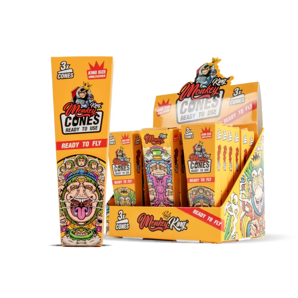 Monkey King - Pre Rolled Cones - 18pcs
