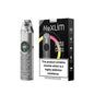 OXVA Nexlim pod kit in "Traction Grey" colour with packaging on a white background.
