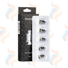 Vape coils in packaging with SMOK branding on a white background