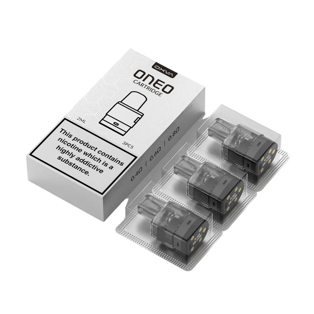ONEO cartridges with packaging on a white background