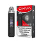 OXVA Xlim Pro 3 pod vape kit in the colour "Black Leather" with black and red packaging on a white background