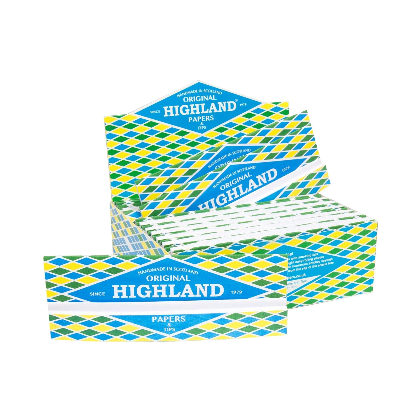 Highland Original Rolling Papers & Tips - 24pcs
