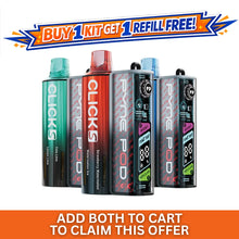 buy 1 kit get 1 free refill pyne pod click s 30k SALE DISCOUNT