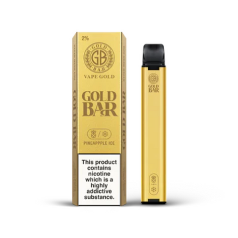 Wholesale - Vape Gold's Gold Bar - Pineapple Ice