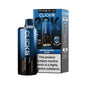Pyne Pod Click S Pod in Blue Edition beside packaging on a white background.