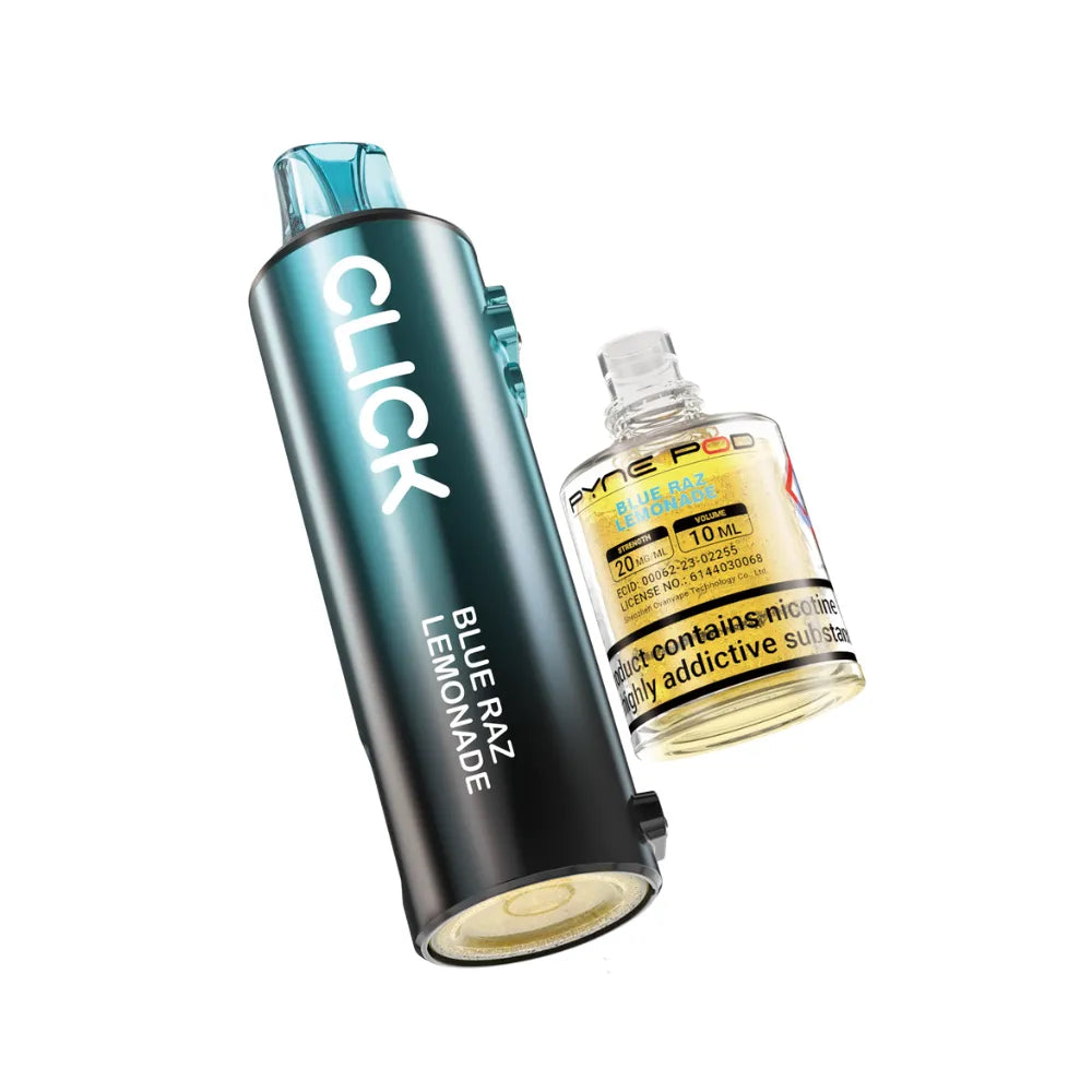 Pyne Pod Click pod blue raz lemonade flavour