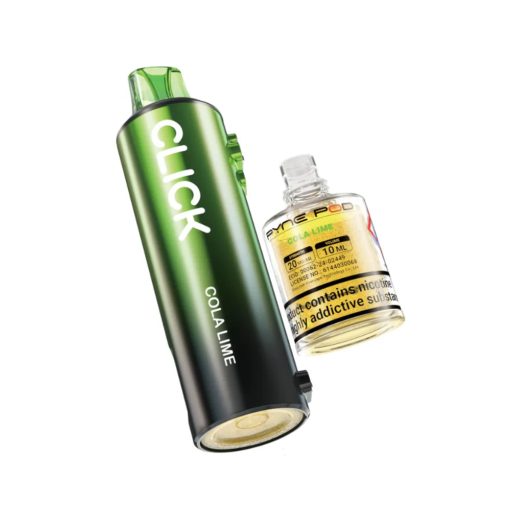 Pyne Pod Click pod cola lime flavour