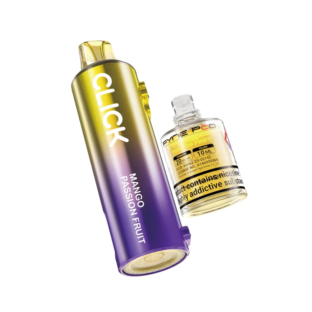 Pyne Pod Click pod mango passionfruit flavour