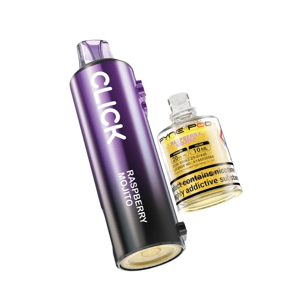 Pyne Pod Click pod raspberry mojito  flavour