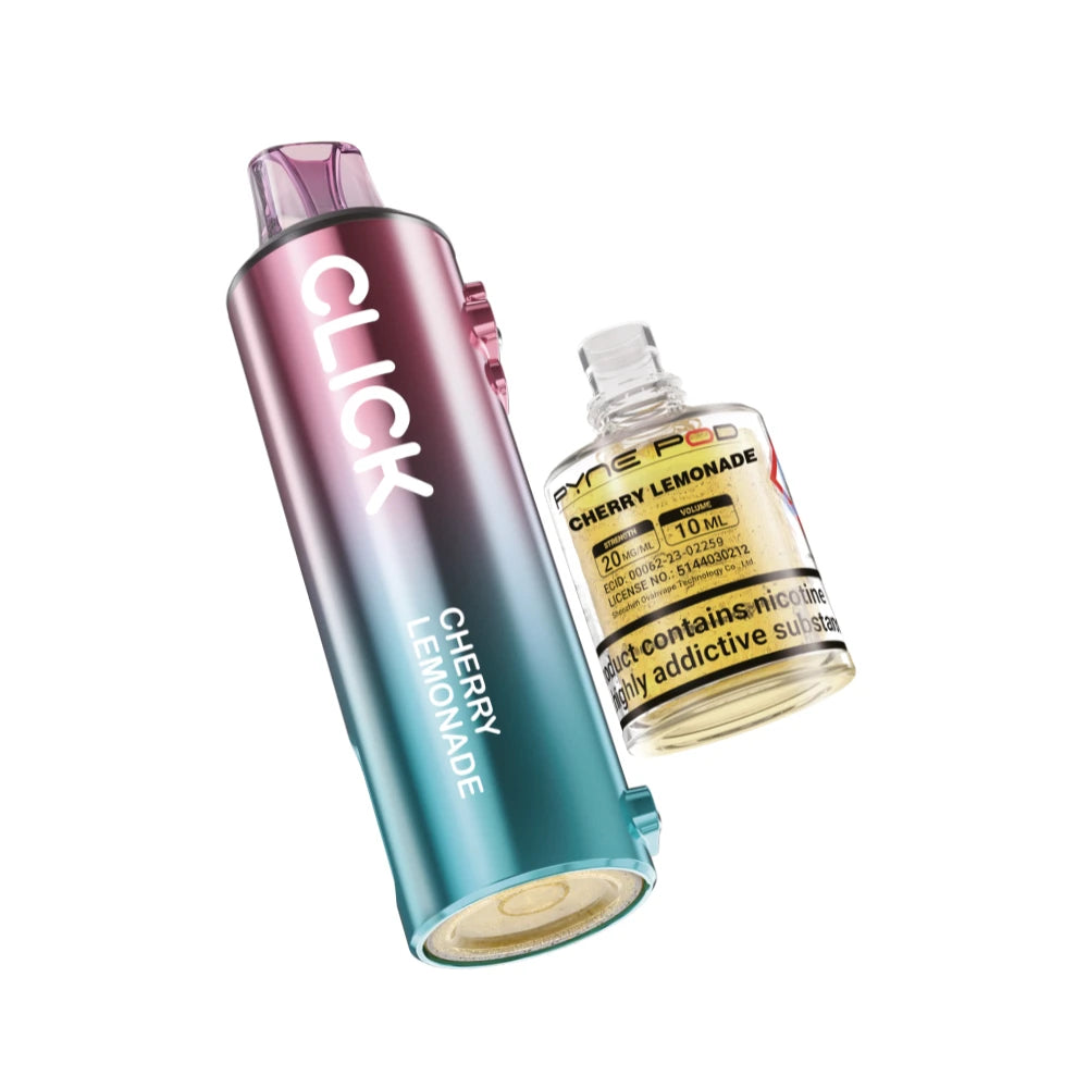 Pyne Pod Click pod Cherry lemonade flavour