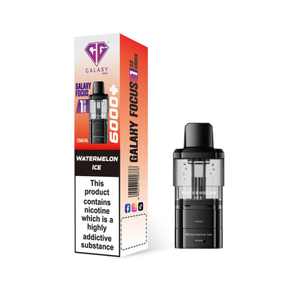 Crystal Galaxy Focus 1 6000 - Replacement Prefilled Pods
