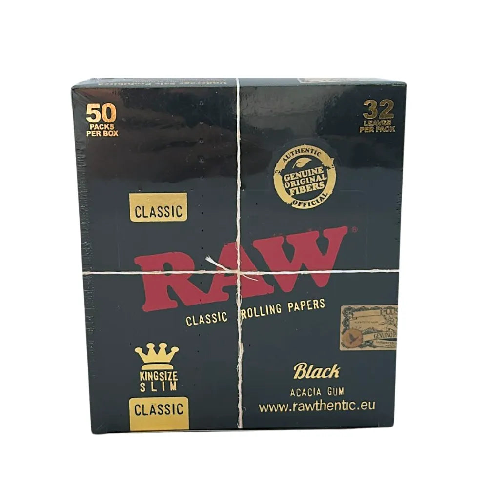 Raw - King Size Rolling Papers - 50pcs