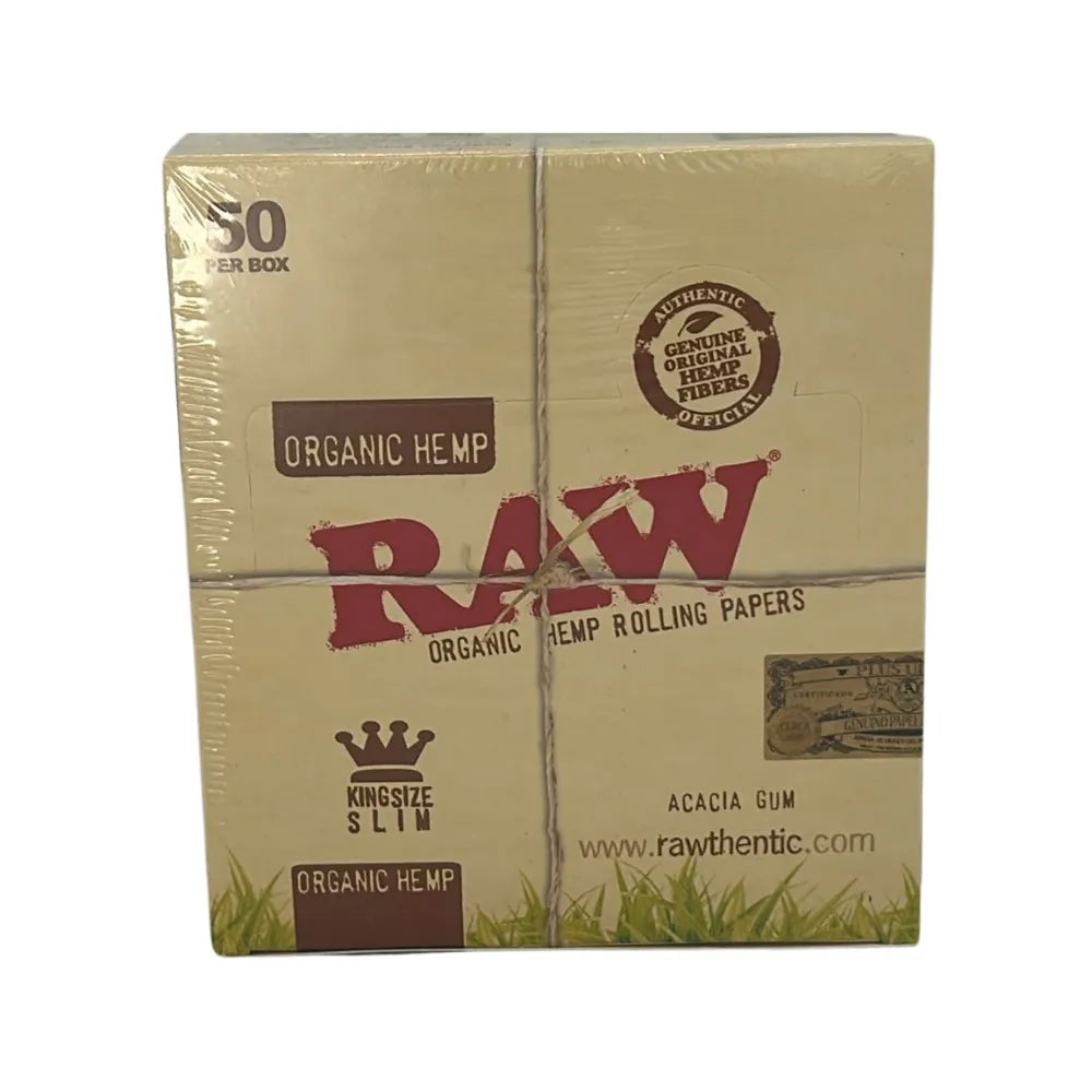 Raw - Organic Hemp Papers 50pcs