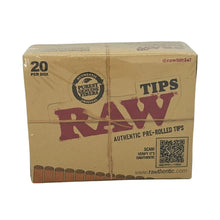 Raw - Pre rolled Round Tips - 20pcs
