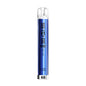 Blue SKE BAR vape pen on a white background