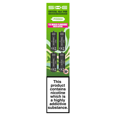 SKE Crystal 4in1 Pods - Green Edition