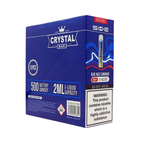 Box of 10 - SKE Crystal - Blue Razz Lemonade