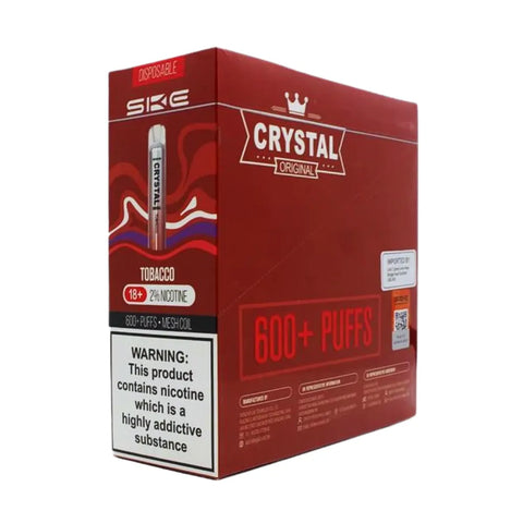 Box of 10 - SKE Crystal - Tobacco