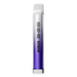 White and purple ske vape pen on a white background
