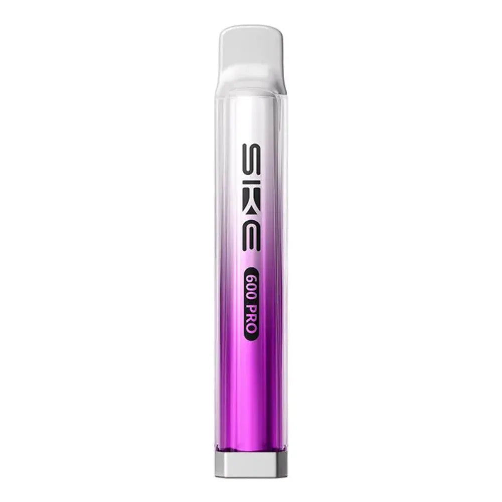 purple and white ske vape device on a white background