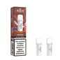 SKE Cola Ice vape pod packaging with two clear vape pods on a white background