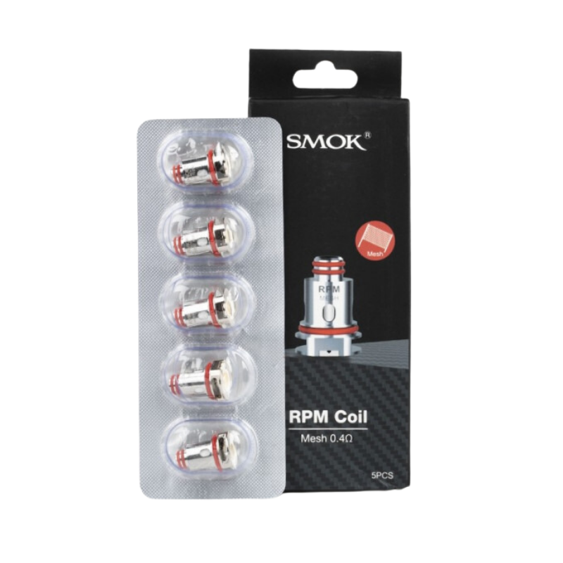 Wholesale - Smok - RPM Mesh 0.4Ohm Coils - Pack of 5