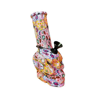 Skull Patterned Waterpipe - Various Sizes