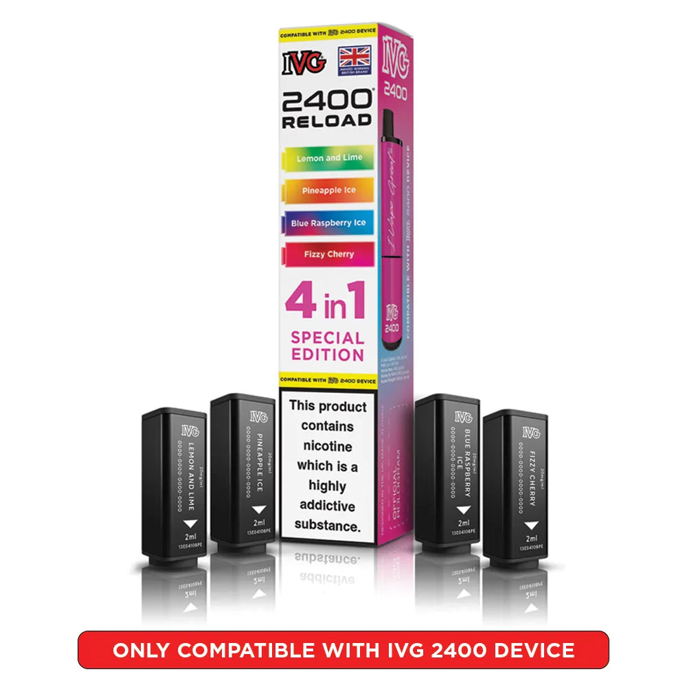 IVG 2400 Reload 4in1 - Replacement Pods