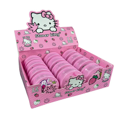 Stoner Kitty - Plastic 3-Part Grinders