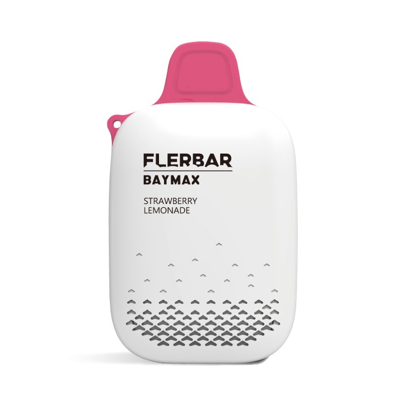 Wholesale - Flerbar Baymax 3500 Puff 0mg - Strawberry Lemonade
