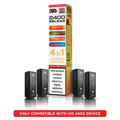 IVG 2400 Reload 4in1 - Replacement Pods