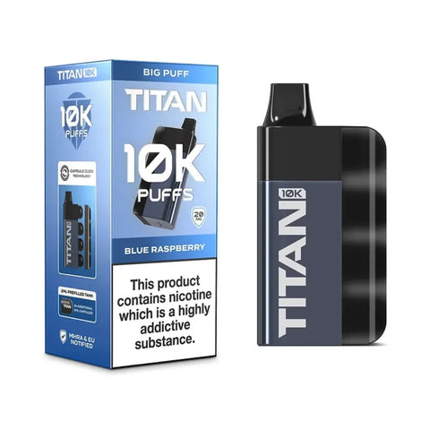 TITAN 10k Puffs - Blue Raspberry