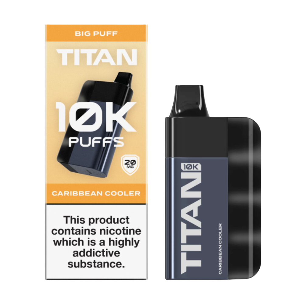 Wholesale - TITAN 10k Puffs - Caribbean Cooler