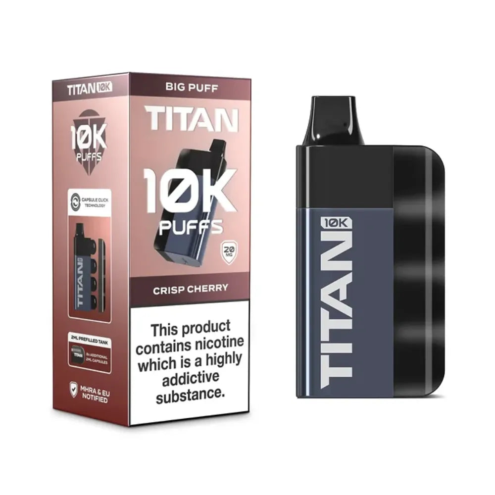 TITAN 10k Puffs - Crisp Cherry