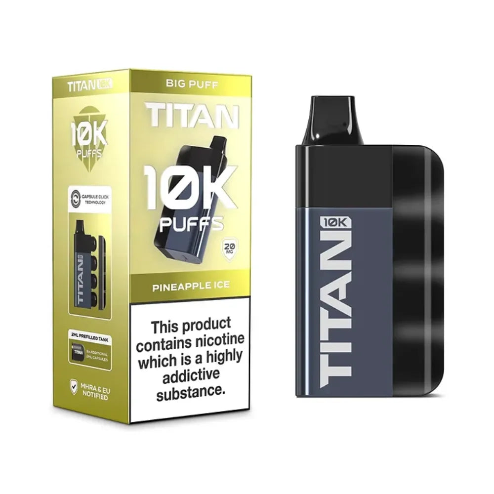 TITAN 10k Puffs - Pineapple Ice