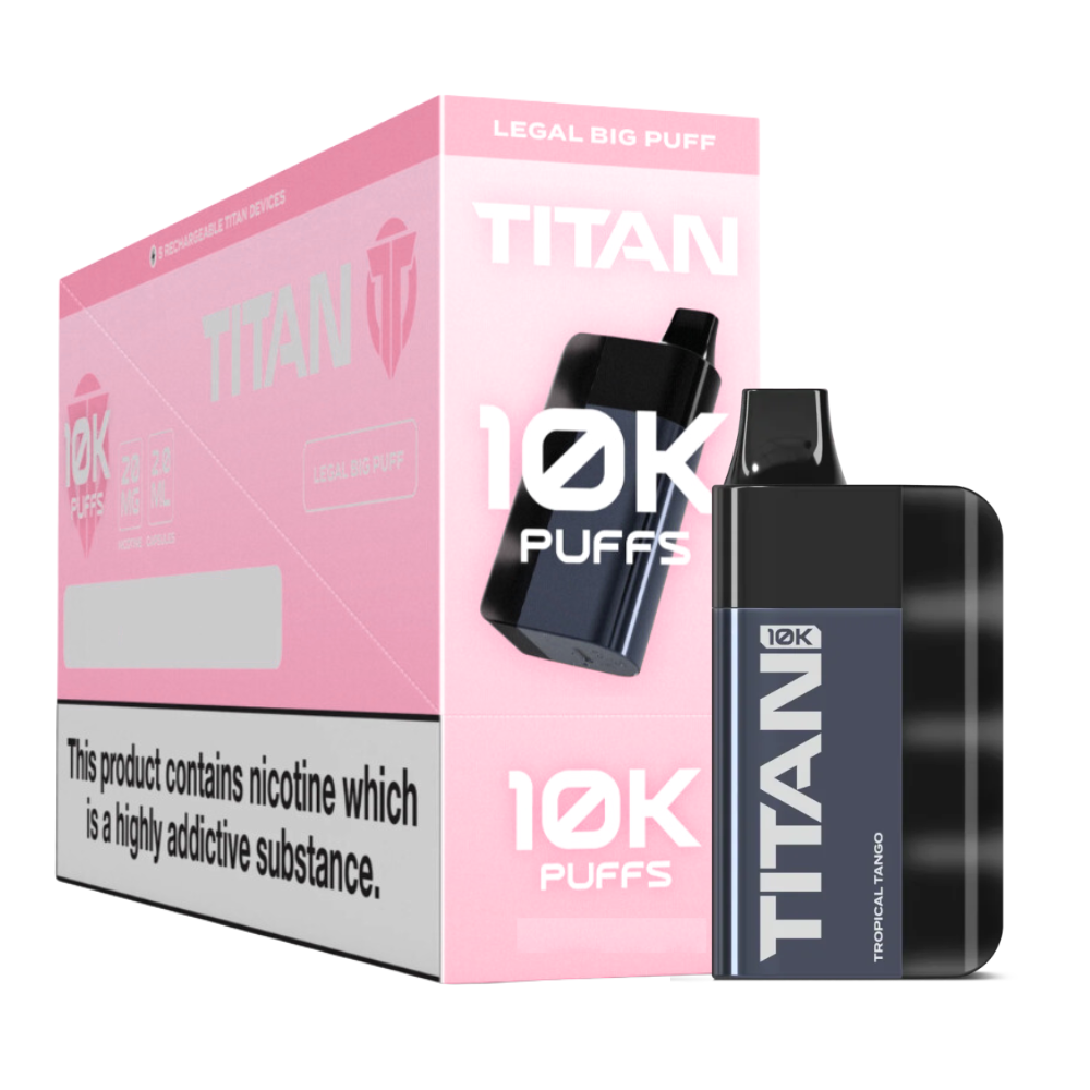 Wholesale - Pack of 5 - TITAN 10k Puffs - Tropical Tango