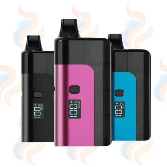 Three Titan X 10K vape devices on a white background.