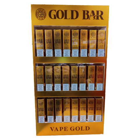 Wholesale - Gold Bar Disposable - 24x CDU's & Display Unit