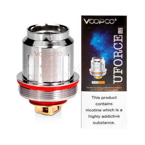 Wholesale - Voopoo - UForce U2 0.4Ohm Coils - Pack of 5