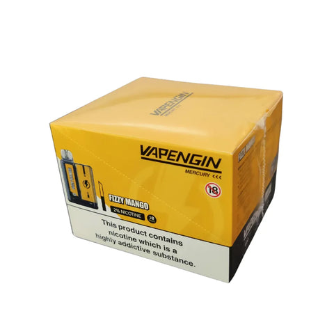 Box of 10 - Vapengin Mercury - Fizzy Mango