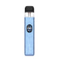 Blue vape device with on a white background